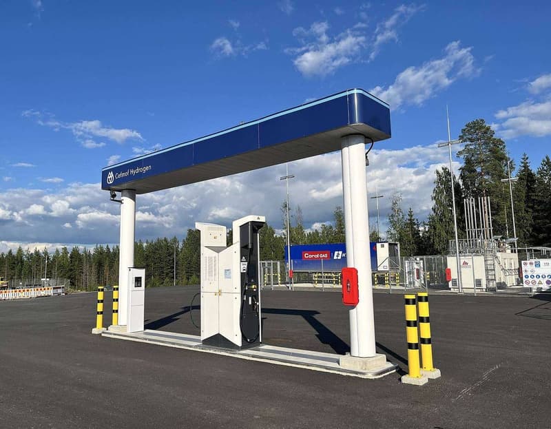 Hydrogen refueling station in Jyväskylä, Finland