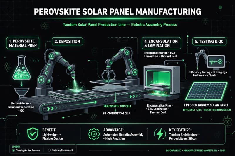Perovskite Solar Manufacturers 2026: Who's Actually Building Tandems