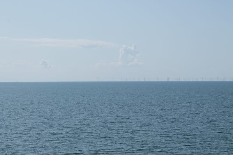 Wind turbines operating in the Baltic Sea
