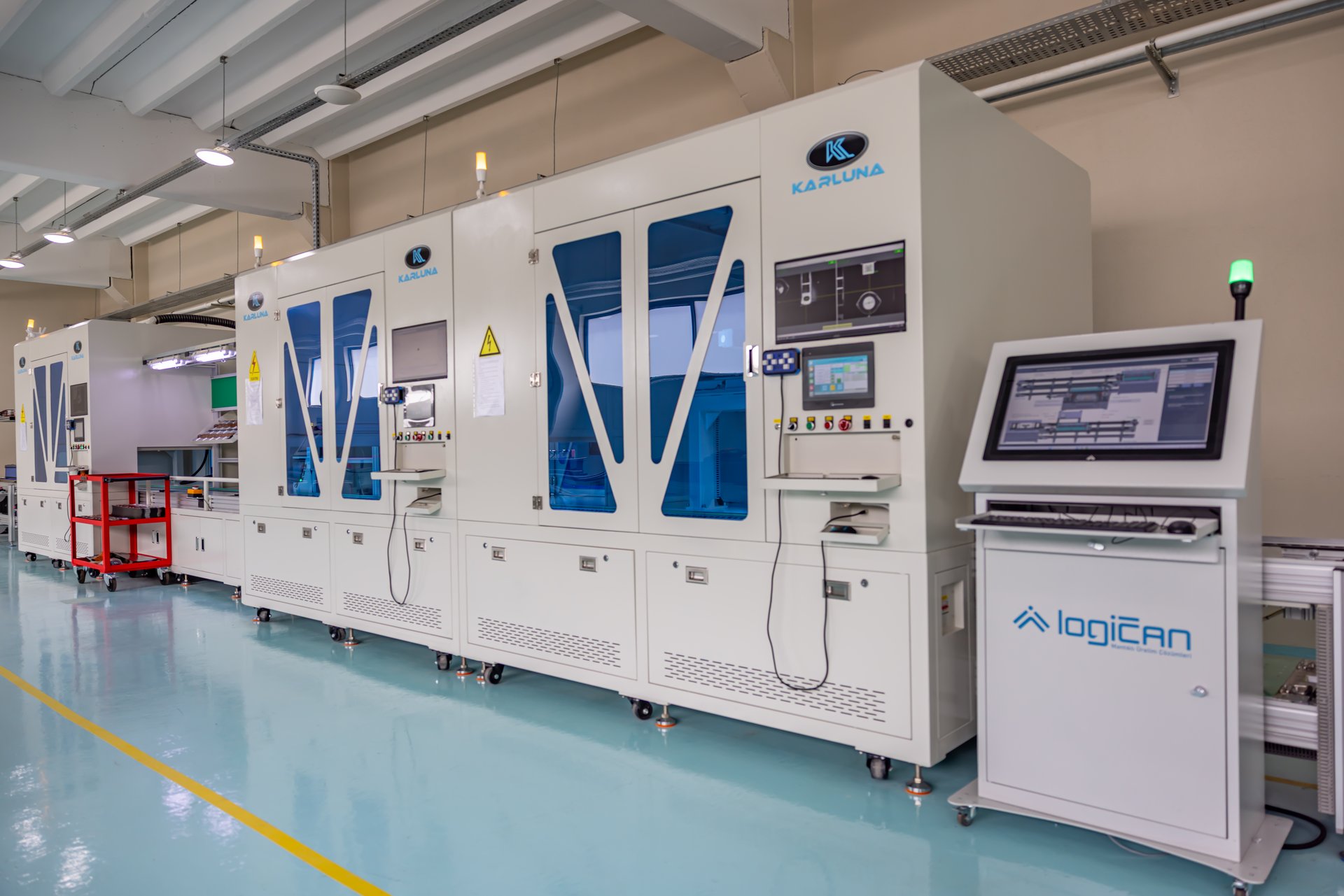 A battery production line at Karluna's facility in Izmir, Türkiye (illustrative photo)